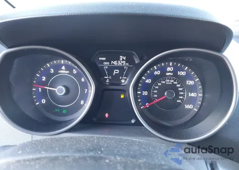 2013 Hyundai Elantra Limited z USA, uszkodzony, nr VIN 5NPDH4AE5DH273617